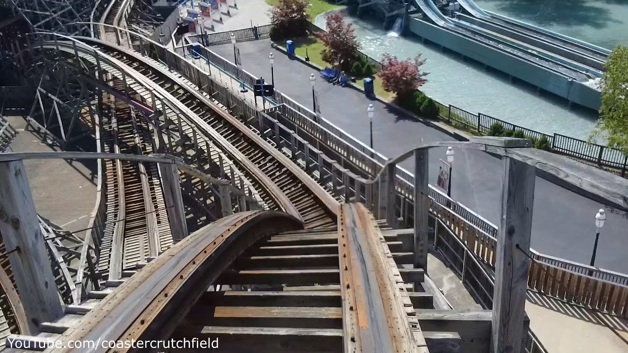 American Thunder Front Row (HD POV) Six Flags St. Louis