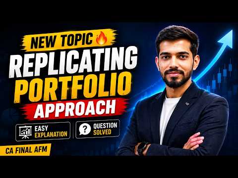 NEW TOPIC 🔥 Replicating Portfolio Approach vs Delta Hedging | CA Final AFM