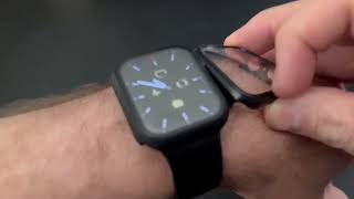 Misxi 2 Pack Hard PC Case with Tempered Glass Screen Protector Compatible with Apple Watch Review