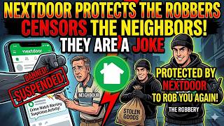 NEXTDOOR Suspended Me For Posting Real Security Camera Warnings To the Neighbors! WATCH IT YOURSELF! Nextdoor Beverly Blvd