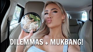 Teriyaki Chicken Mukbang + Answering Your Dilemmas!