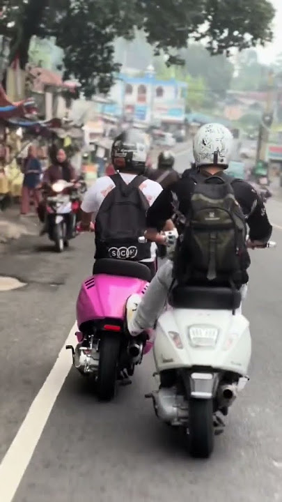 vesmet pink ni awas ngular derr #vesmet #motormatic #trending #vespabali #trending #vespaindonesia