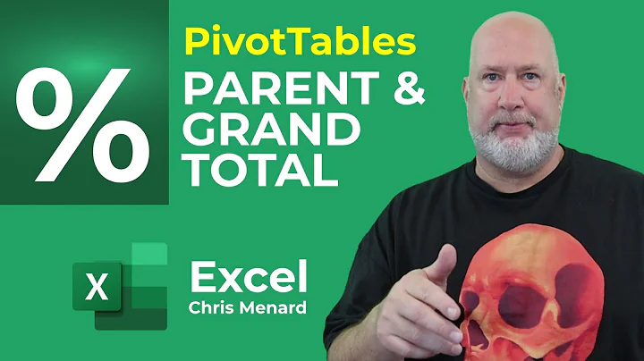 Excel PivotTable - Show Percentages of Parent Totals and Grand Totals