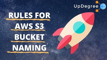 Amazon S3 Tutorial |Rules for Bucket Naming| |Updegree|