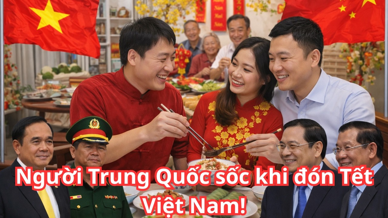 Người Trung Quốc sốc khi đón Tết Việt Nam!