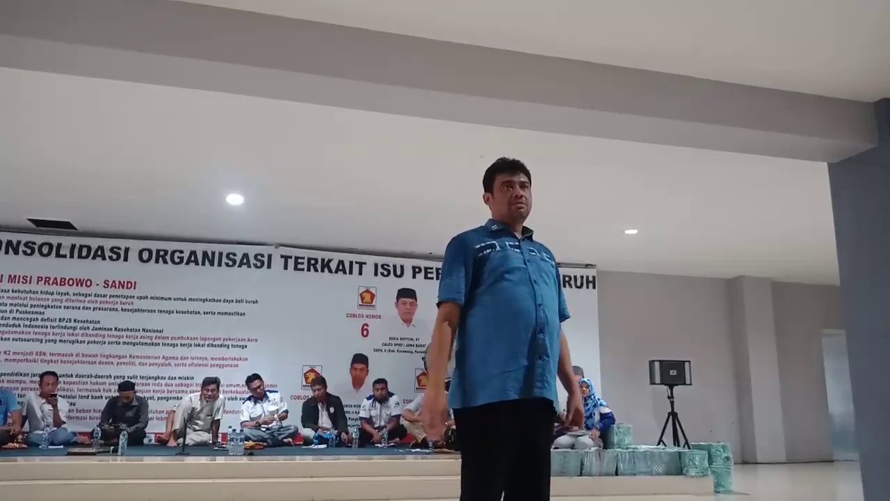 KONSOLIDASI TERKAIT PERJUANGAN BURUH GO POLITIK
Karawang, 21 januari 2019