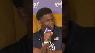 Playing alongside KD. - Anthony Edwards on what he's looking forward to in the Olympics 🤝