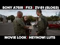 Sony A7SIII | FX3 | ZV-E1 | Color graded by HeyNow! Luts