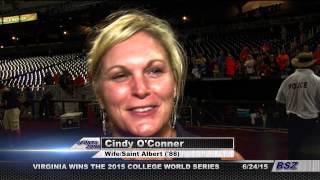 CB NATIVE BRIAN O'CONNER LEADS UVA TO 2015 CWS TITLE