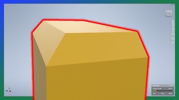 How to use the Chamfer Tool in Autodesk Inventor