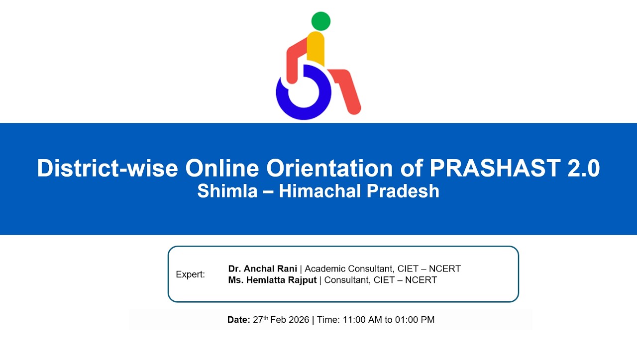 District-wise Online Orientation of PRASHAST 2.0  Shimla – Himachal Pradesh