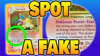 How to spot FAKE Pokemon Cards