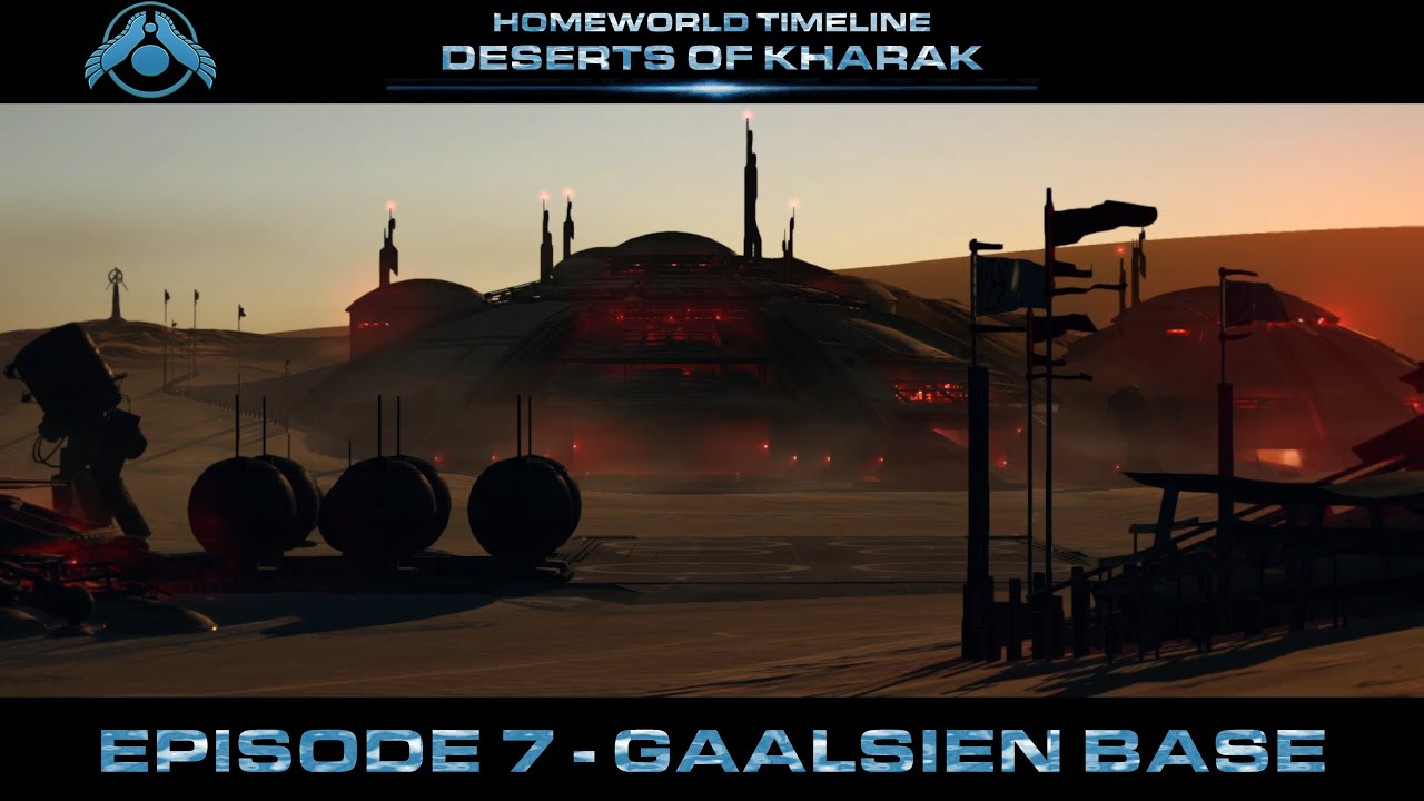 Homeworld Timeline: Deserts of Kharak - Mission 7: Assault on the Gaalsien Base