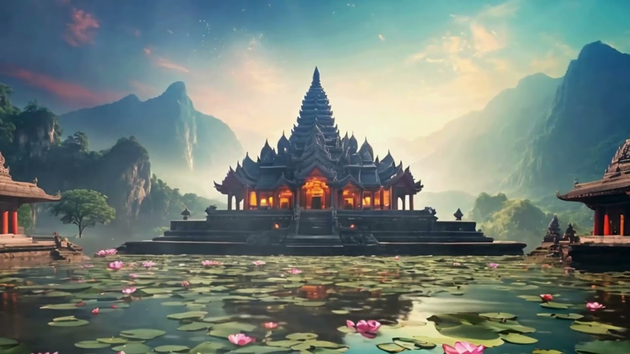 Lotus Serenity~ Healing Meditative Spiritual Ambient Music For Relaxation, Meditation, Stress Relief