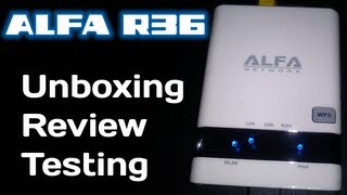 Alfa R36 - Unboxing / Review / Testing