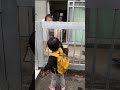 🍎おばあちゃんに荷物をお届け。ちょっぴり誇らしげなむぎちゃん（2y3m20d No.4）