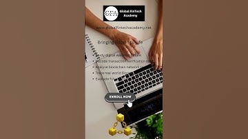 Learn about  Online Degree™ in Blockchain. Learn FinTech with Global FinTech Academy.