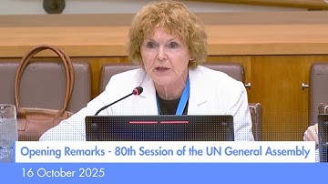 Presentation on Human Rights Defenders, Climate Change & a Just Transition | #UNGA80