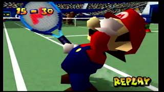 Mario Tennis 64(N64 JP)Gameplay 109