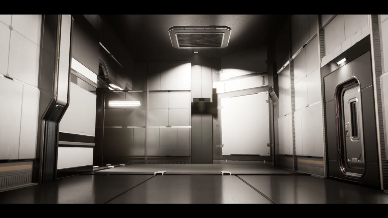 Short Environment Reveal | Sci-Fi Lab | Unreal Engine