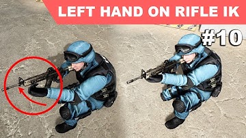 Unreal Third Person Shooter #10 - Keep left hand on rifle with IK