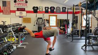DB SL RDL to Snatch - Single Leg Power and Coordination