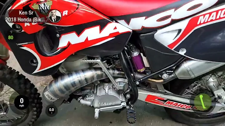 2023 MAICO 700 DRAG O TO 60MPH TIME BEAT MY PERSONAL RECORD BY .5 SEC!