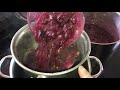 making grape jelly from SCRATCH ( grandma style) sure jell