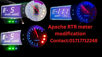 apache rtr 160 2v meter modified | apache rtr 160 meter display problem |