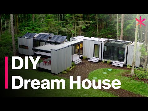 Video: Neutrálny uhlíkový dom s prekvapujúcim moderným vzhľadom