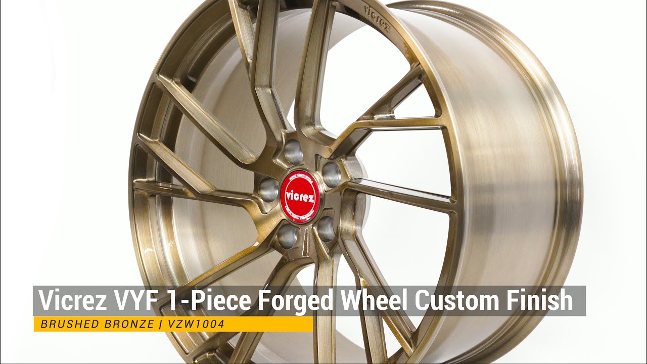 Vicrez VYF 1-Piece Forged Wheel Custom Finish vzw1004