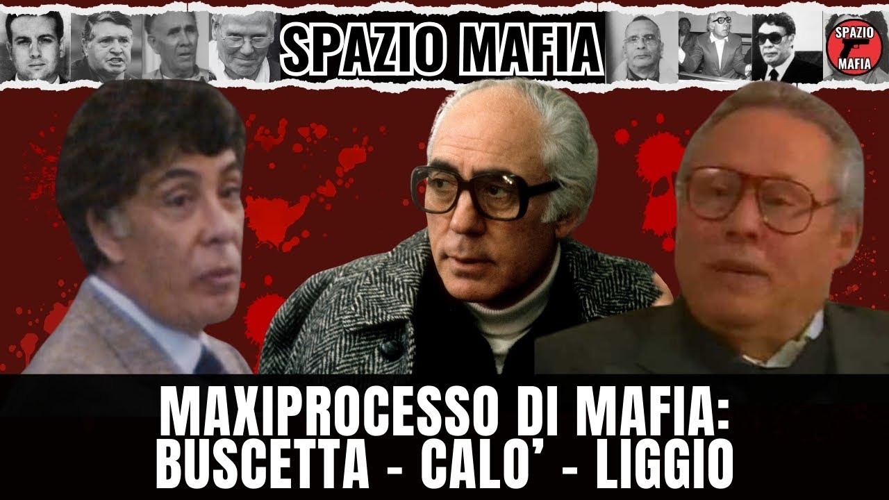 MAXIPROCESSO BOSS MAFIOSI COSA NOSTRA: Tommaso Buscetta - Giuseppe Calò ...