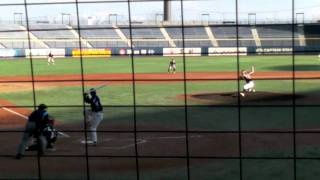 110327 アルビBC　高津臣吾 エコスタ初球