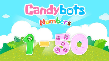 CandyBots 123 Numbers - Learn the Numbers from 1 to 50 by Healing Them | CandyBots Games