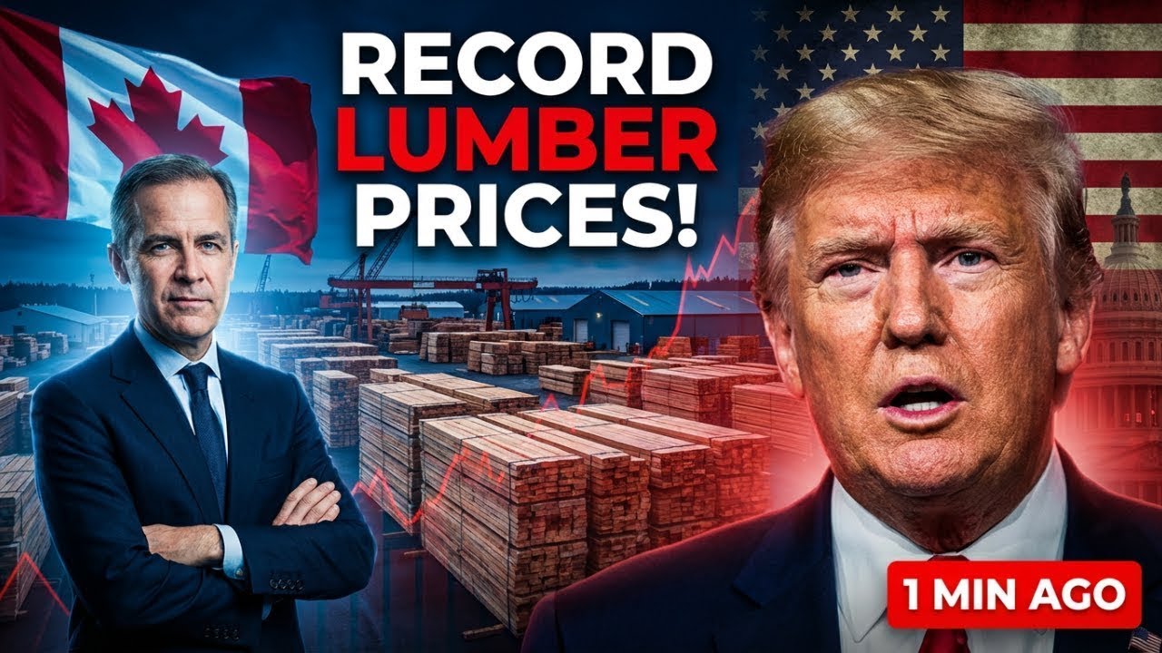 1 MIN AGO: Canada SLAMS U.S. With Record Lumber Prices — Washington in Panic Mode