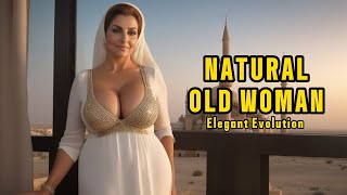 Chose Me 🔥 Natural Arabic Older Women Over 60 💋 The Evolution Of Arabic Women's Fashion 💄 Part 5