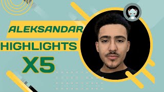 🥇 ALEKSANDAR Valorant Highlights - The AIM GOD of NA X5