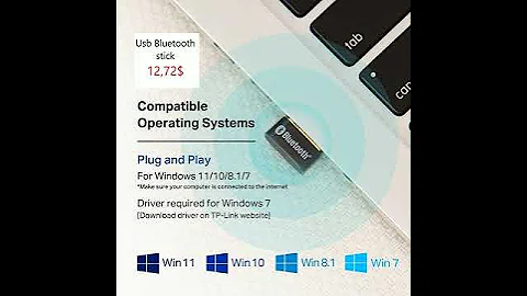 TP-Link USB Bluetooth Adapter for PC 12,72$