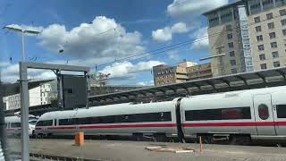 Frankfurt#germany#skyline#tourbytrain#hauptbahnhof#hochhaus#wolkenkratzer#youtube#deutschland