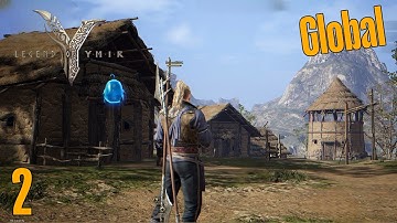 Legend of YMIR | Open World MMORPG | walkthrough part 2 📱🎮👈👈