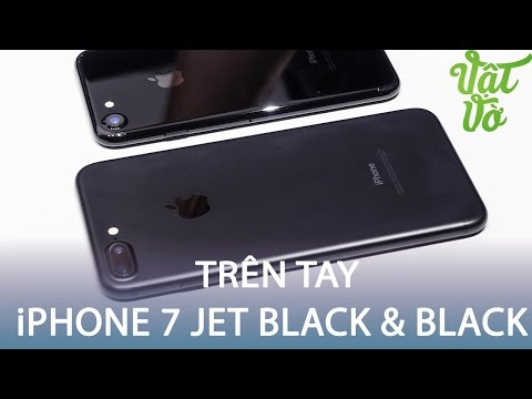 Video Vật Vờ | Trên tay iPhone 7 Jet Black và iPhone 7 Plus... - youtube