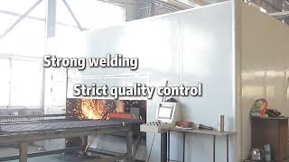 Watch how steel grating is made — from raw steel to finished products.