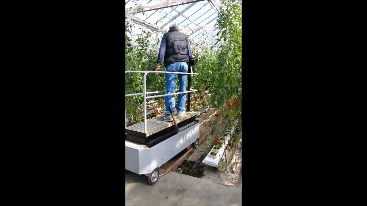 Seo3000  Pipe Rail Trolley for Greenhouse