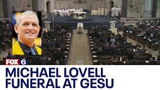 Michael Lovell funeral; Marquette community remembers university president | FOX6 News Milwaukee