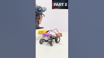 RC tractor powered by DC Motor/Making RC Mini tractor /How To Make RC Mini tractor/ DC Motor /Part 3