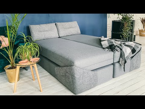 Бескаркасная мягкая мебель LADO | Кровать ДУО
