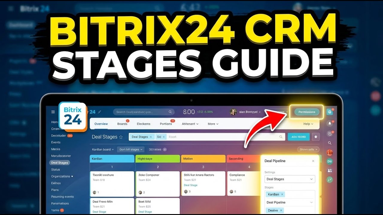 How to verify Bitrix24 CRM deal stages and permissions - Detailed Guide ...