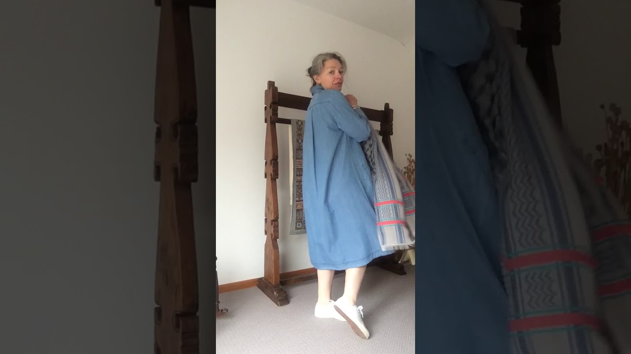 Two Danes Chambray Denim Dress