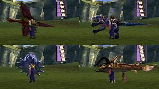 Final Fantasy X - Yuna using enemies as weapons