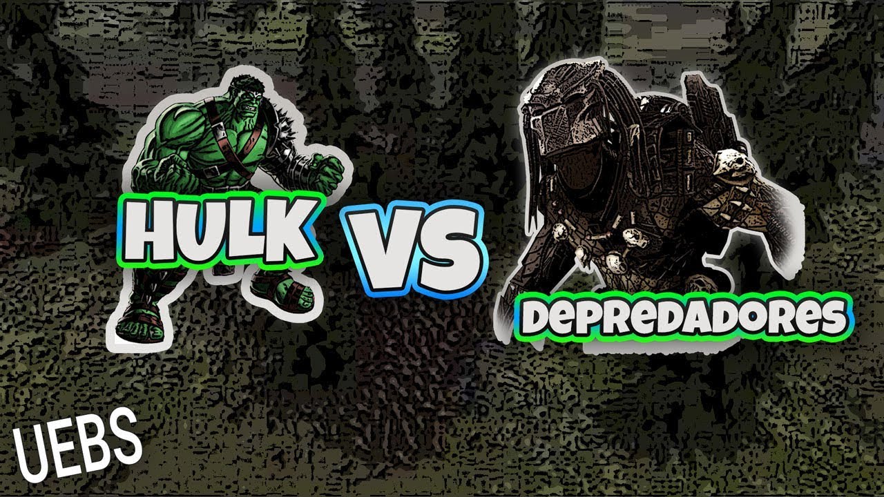 gaming logo Depredadores VS Hulk